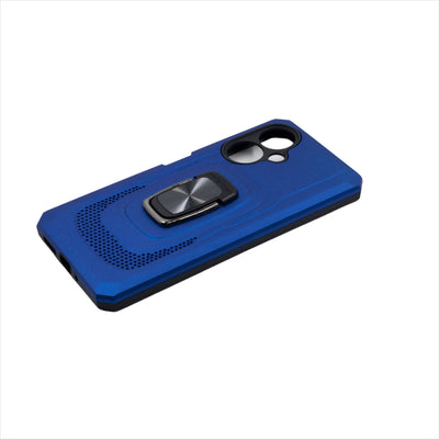 Husa Oppo A59, Albastru, Hybrid Armor din PC+TPU