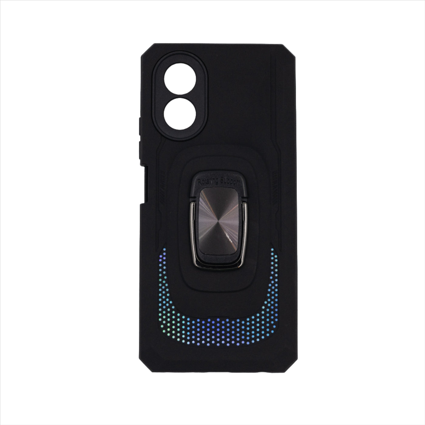 Husa Oppo A18, Negru, Hybrid Armor din PC+TPU