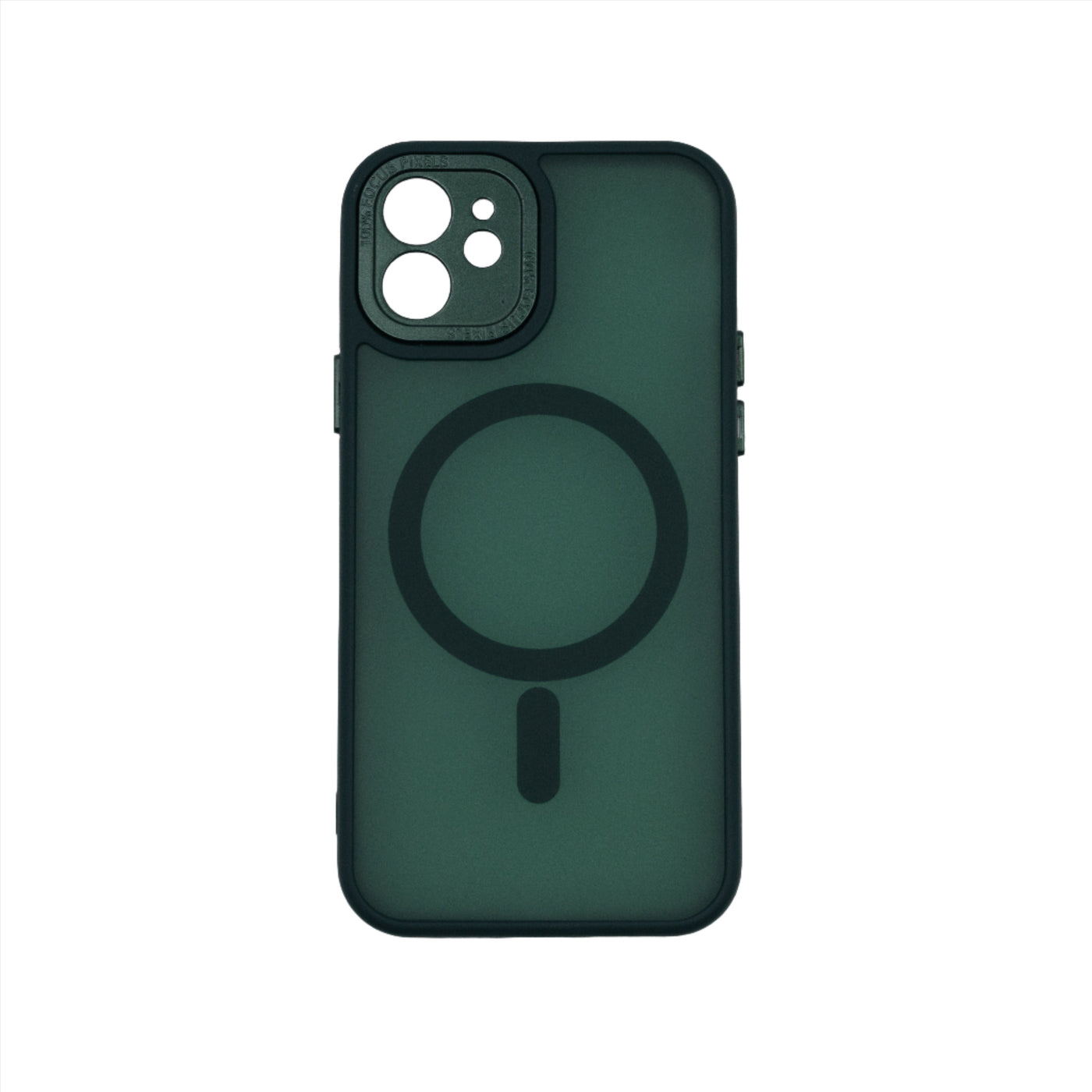 Husa Silicon MagSafe TPU Matte pentru Apple iPhone 11, Verde