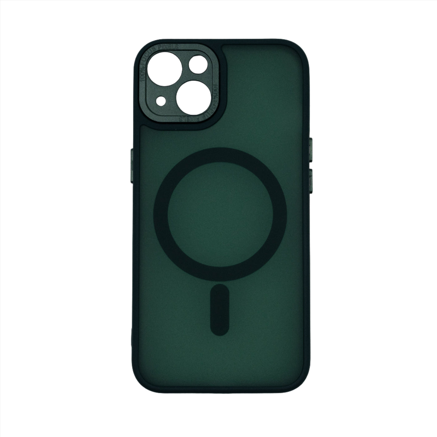 Husa iPhone 13, Verde, Silicon MagSafe TPU Matte