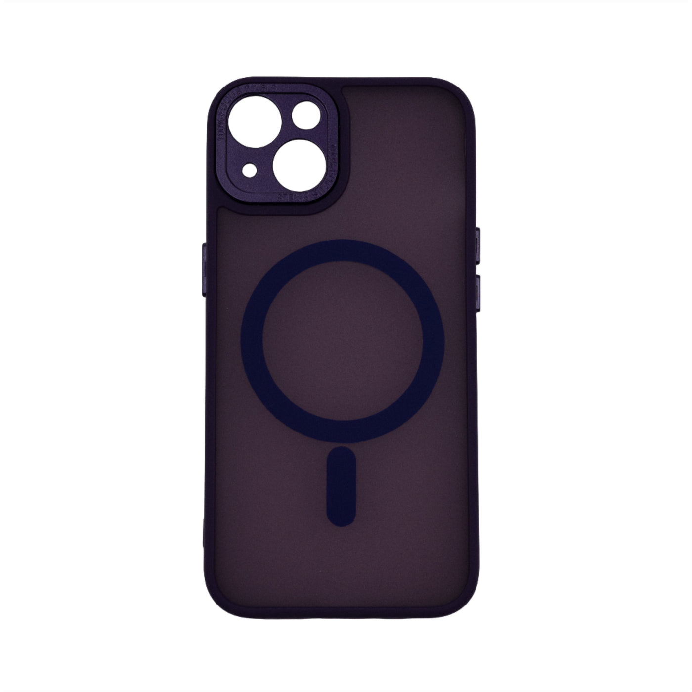 Husa iPhone 13, Violet, Silicon MagSafe TPU Matte