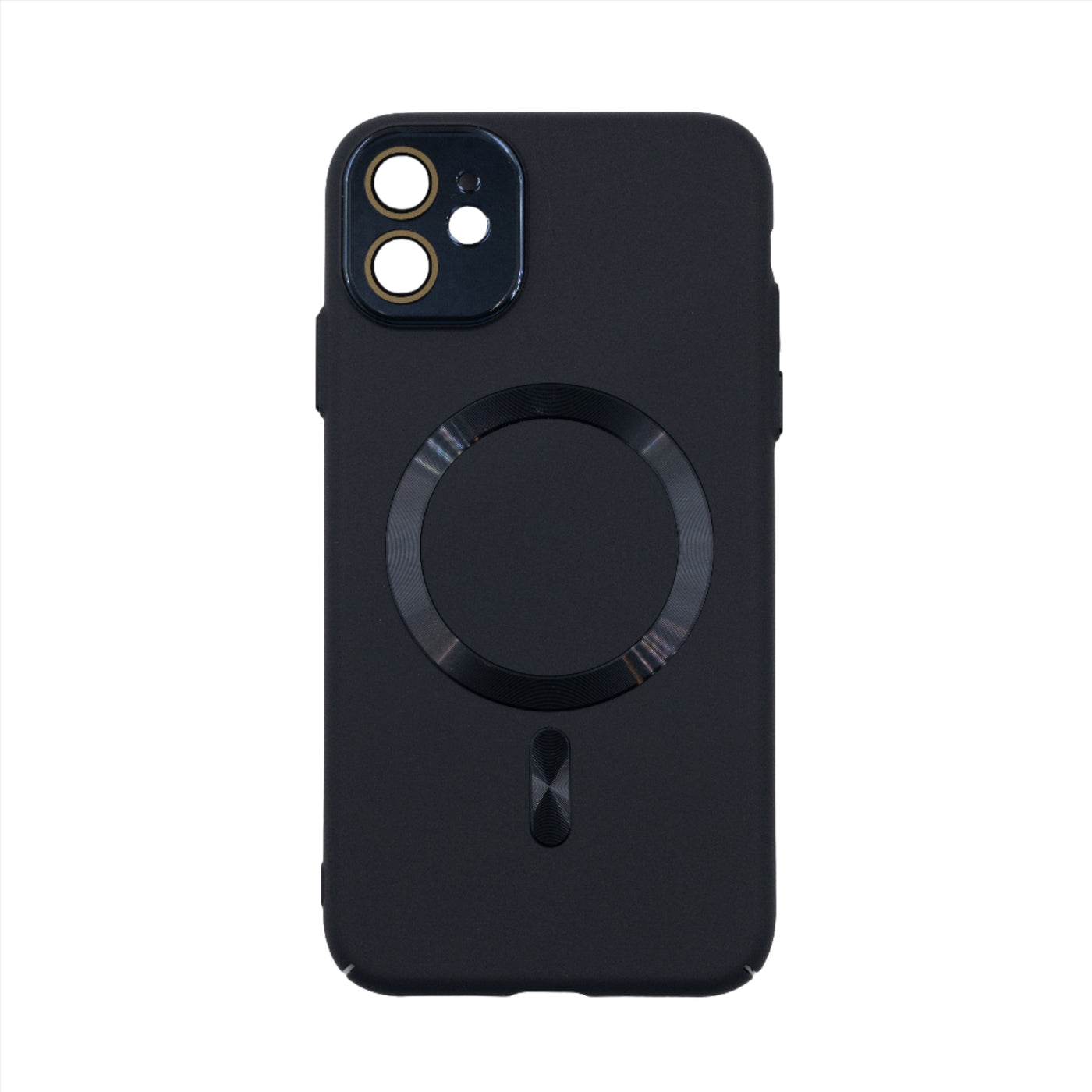 Husa iPhone 11, Negru, MagSafe cu Protectie Camera din PC+TPU