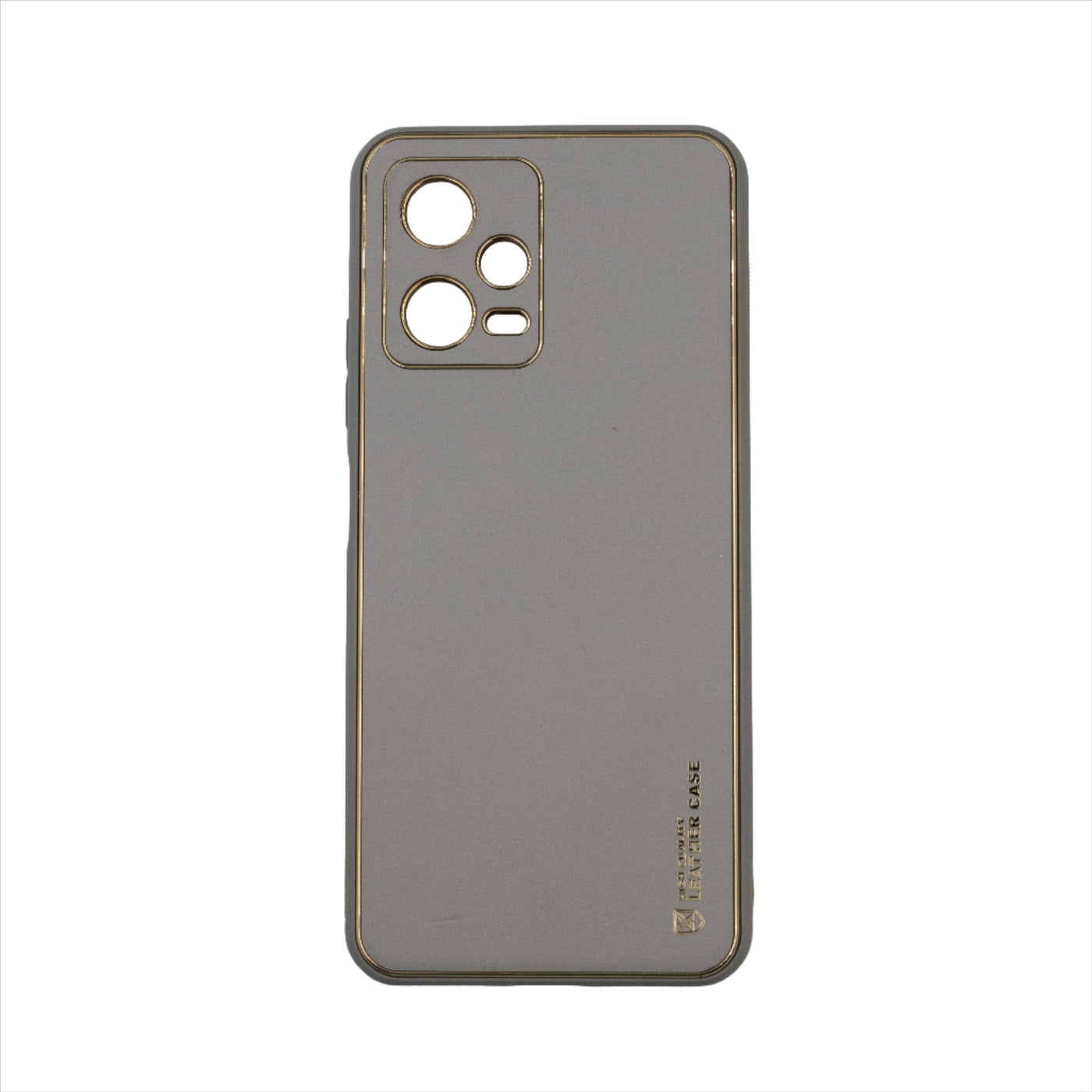 Husa Redmi Note 12 5G, Gri, Luxury Leather Case