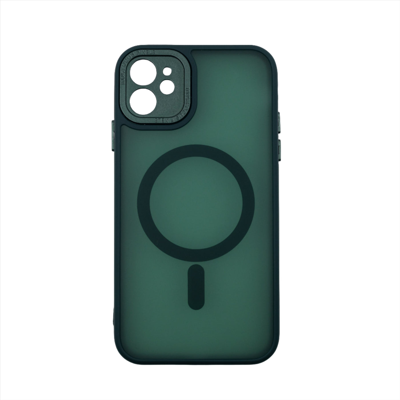 Husa iPhone 12, Verde, Silicon Mat, TPU