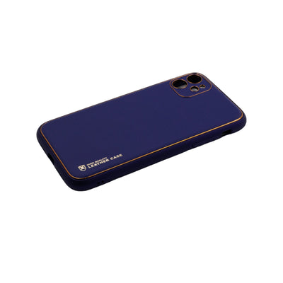 Husa iPhone 11, Violet, Luxury Leathe