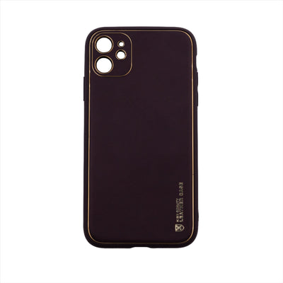 Husa iPhone 11, Grean, Luxury Leather