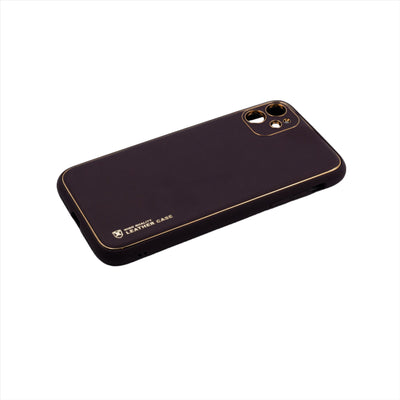 Husa iPhone 11, Grean, Luxury Leather