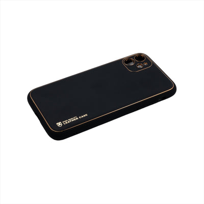 Husa iPhone 11, Negru, Luxury Leather