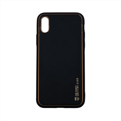 Husa iPhone XS Max, Negru, Luxury Leather