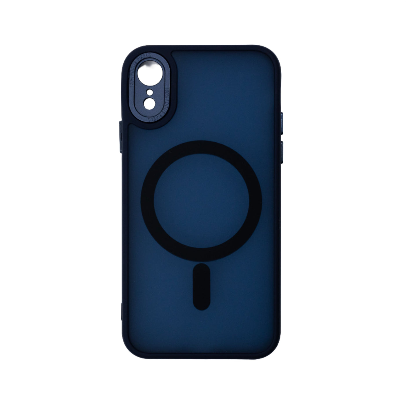 Husa iPhone XR, Albastru Inchis, Silicon Mat, TPU