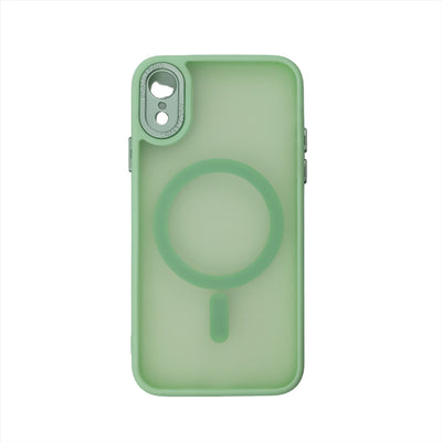 Husa iPhone XR, Verde Deschis, Silicon Mat, TPU