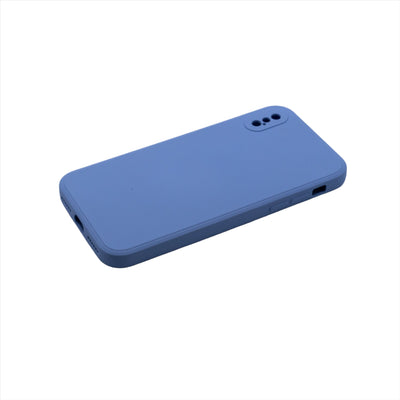 Husa iPhone 11, Bleu, Silicon Soft, Interior Microfibra