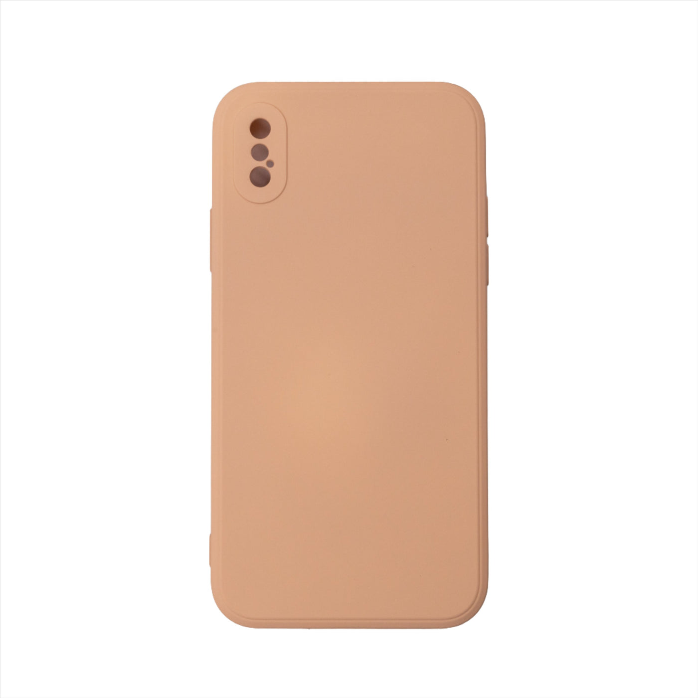 Husa iPhone X, Coral, Silicon Soft, Interior Microfibra