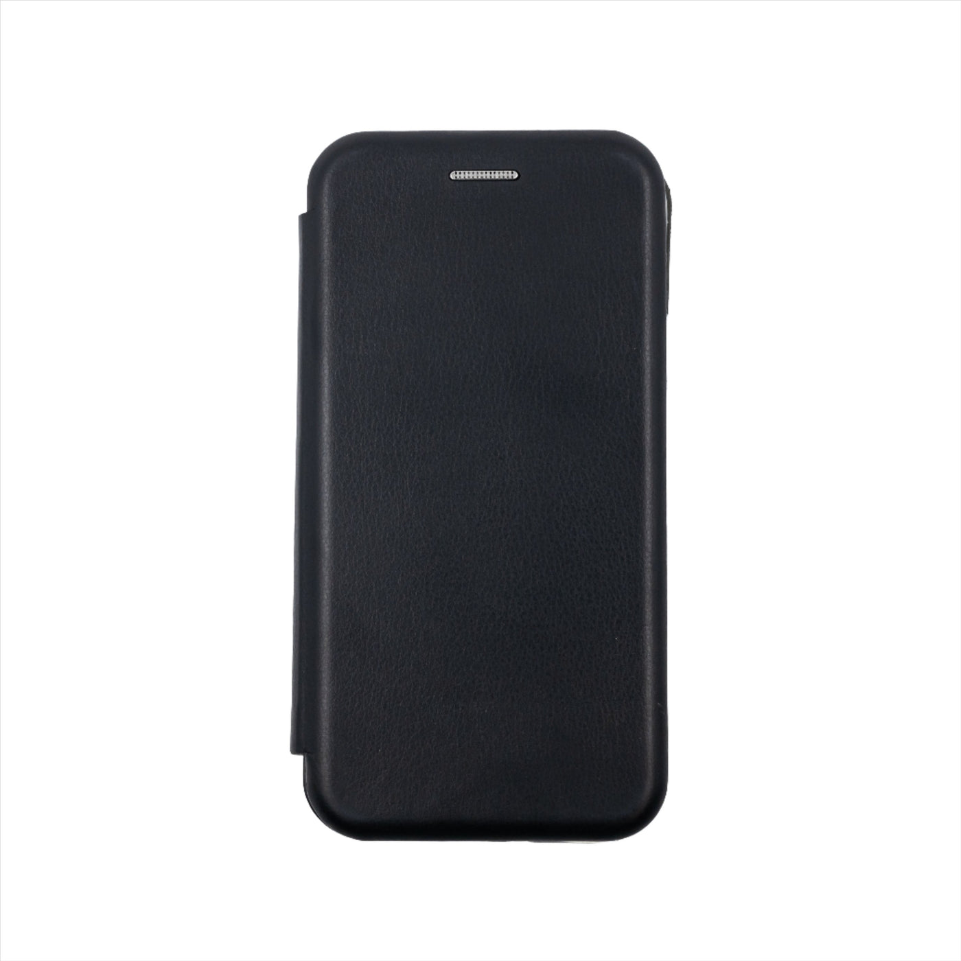 Husa Samsung A10, Tip Carte, Imitatie Piele, Negru