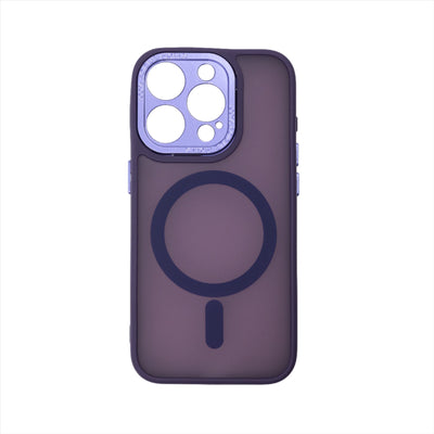 Husa iPhone 13 Pro, Violet, Silicon Mat, TPU