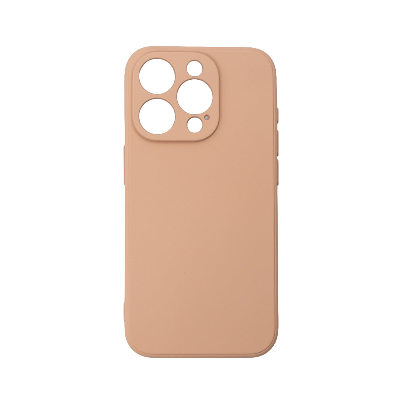 Husa iPhone 13 Pro, Coral, Silicon Soft, Interior Microfibra