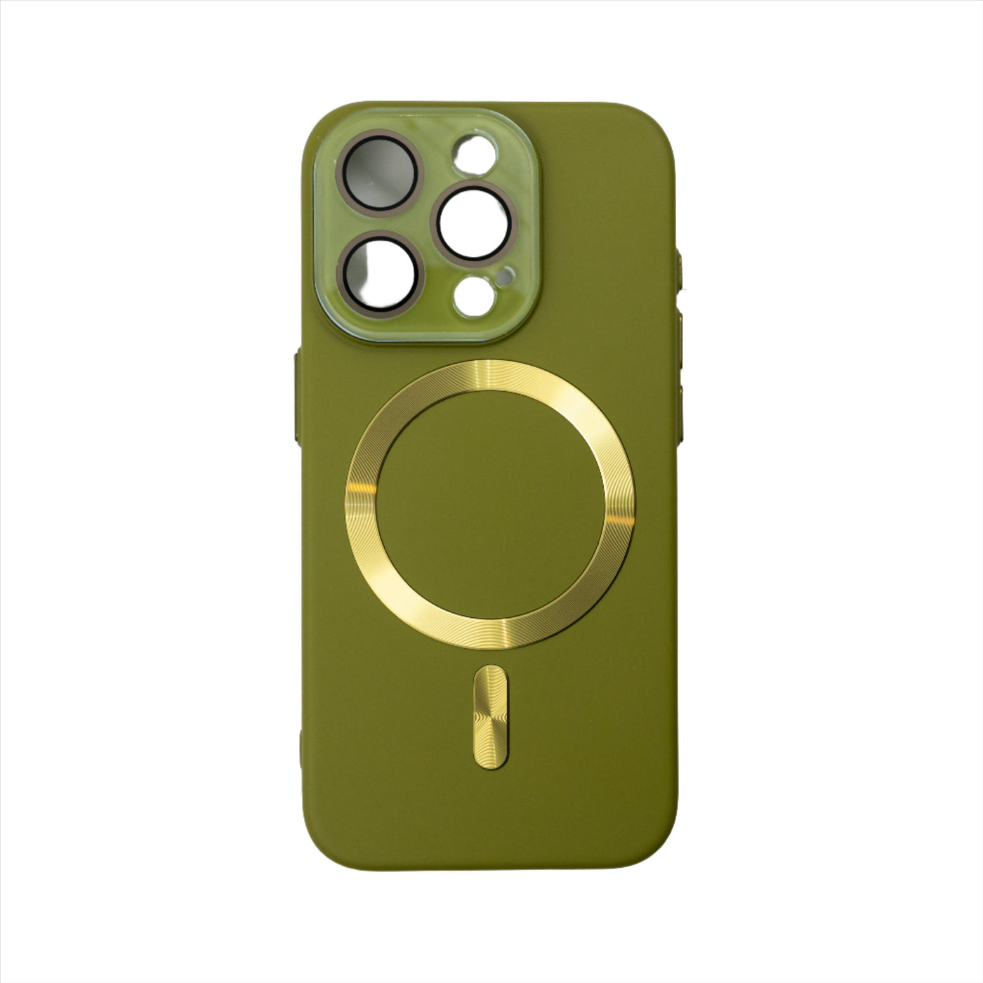 Husa Iphone 13 Pro, MagSafe, Tpu+PC, Verde