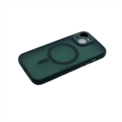 Husa iPhone 14, Verde, Silicon Mat, TPU