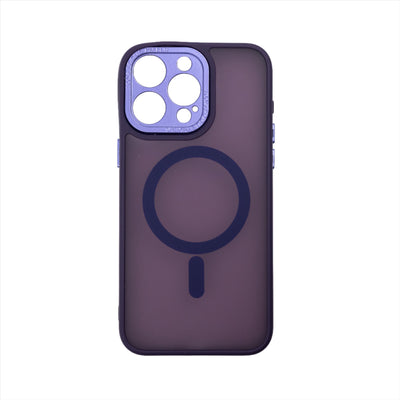 Husa iPhone 14 Pro Max, Violet, Silicon Mat, TPU