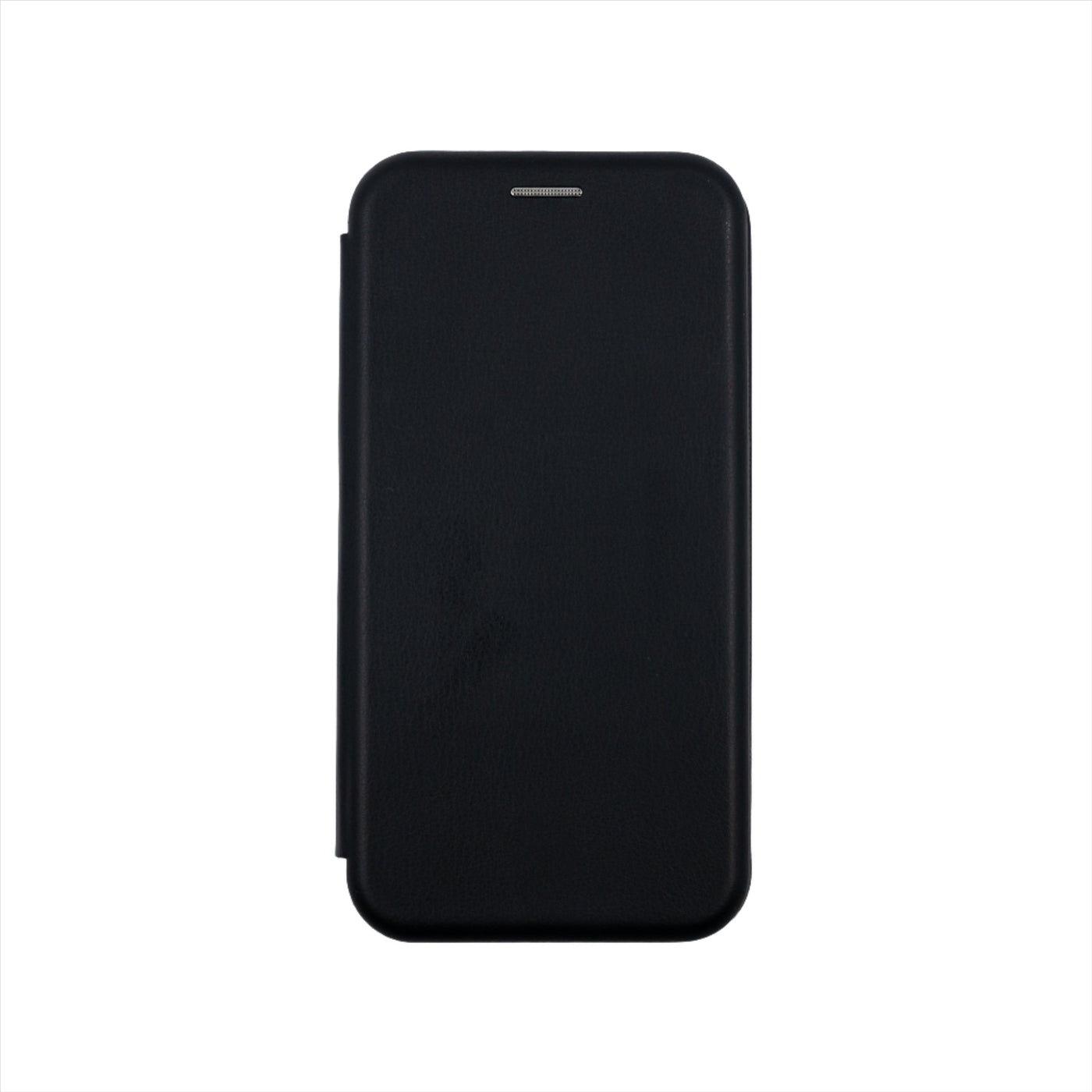 Husa iPhone 13 Pro, Negru, Tip Carte, Imitatie Piele