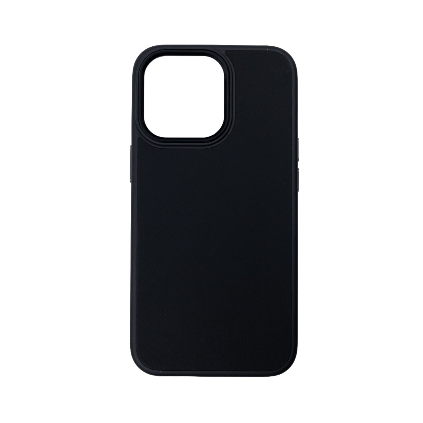 Husa iPhone 14 Pro, Imitatie Piele, Negru