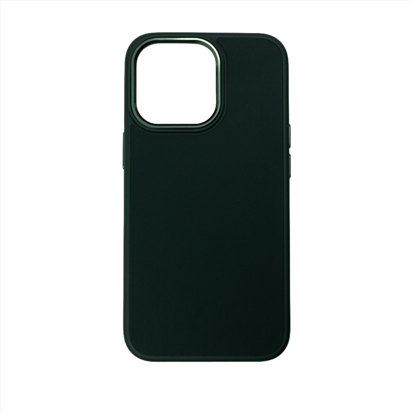 Husa iPhone 14 Pro, Imitatie Piele, Verde