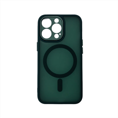 Husa iPhone 14 Pro Max, Verde Silicon Mat, TPU