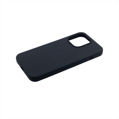 Husa iPhone 13 Pro Max, Negru, Silicon Soft, Interior Catifea