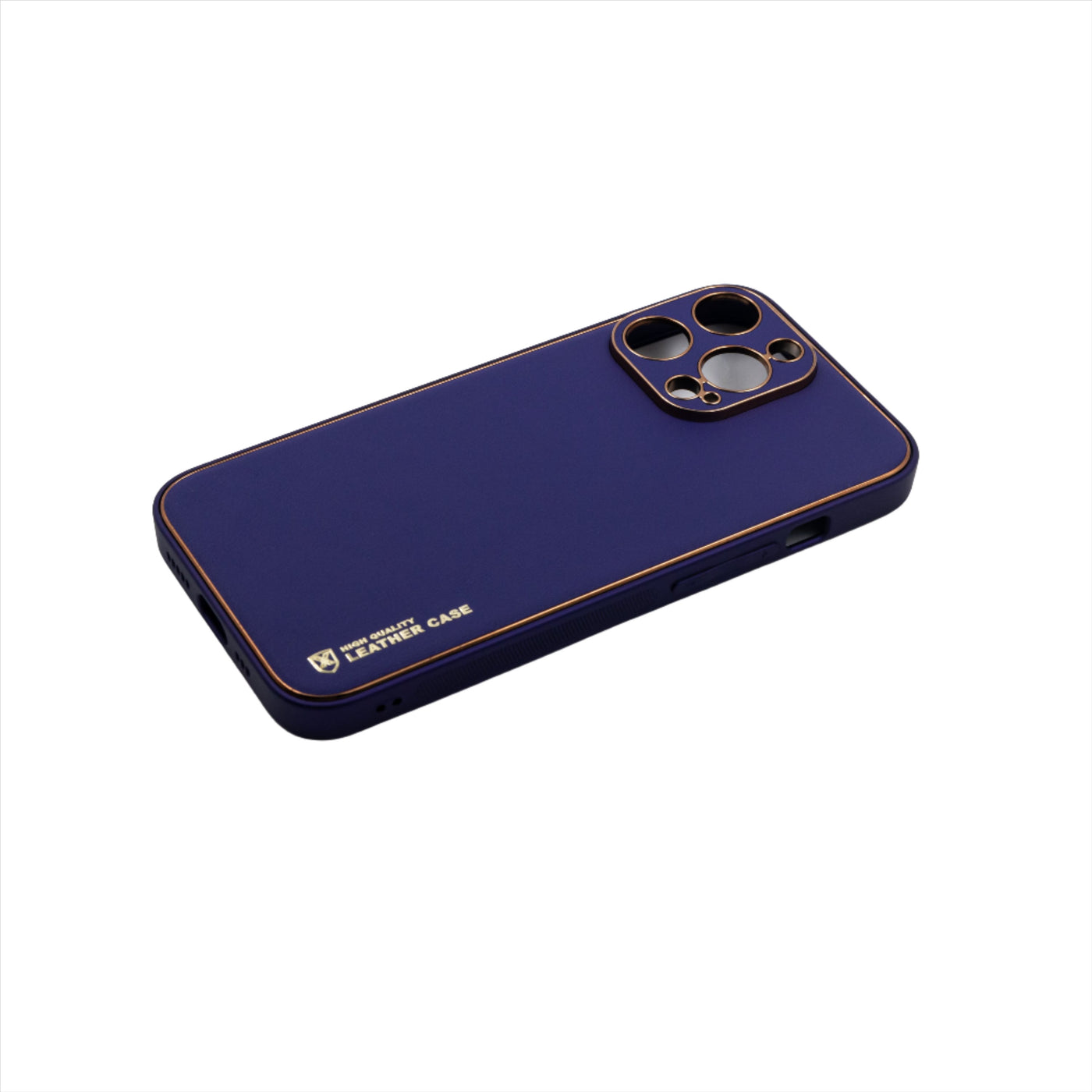 Husa iPhone 13 Pro Max, Violet, Imitatie Piele