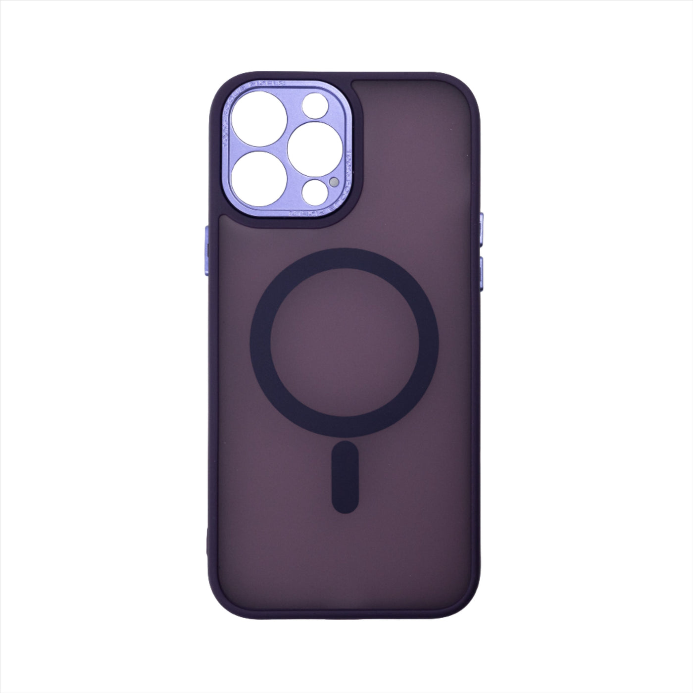 Husa iPhone 12 Pro Max, Violet, Silicon Mat, TPU