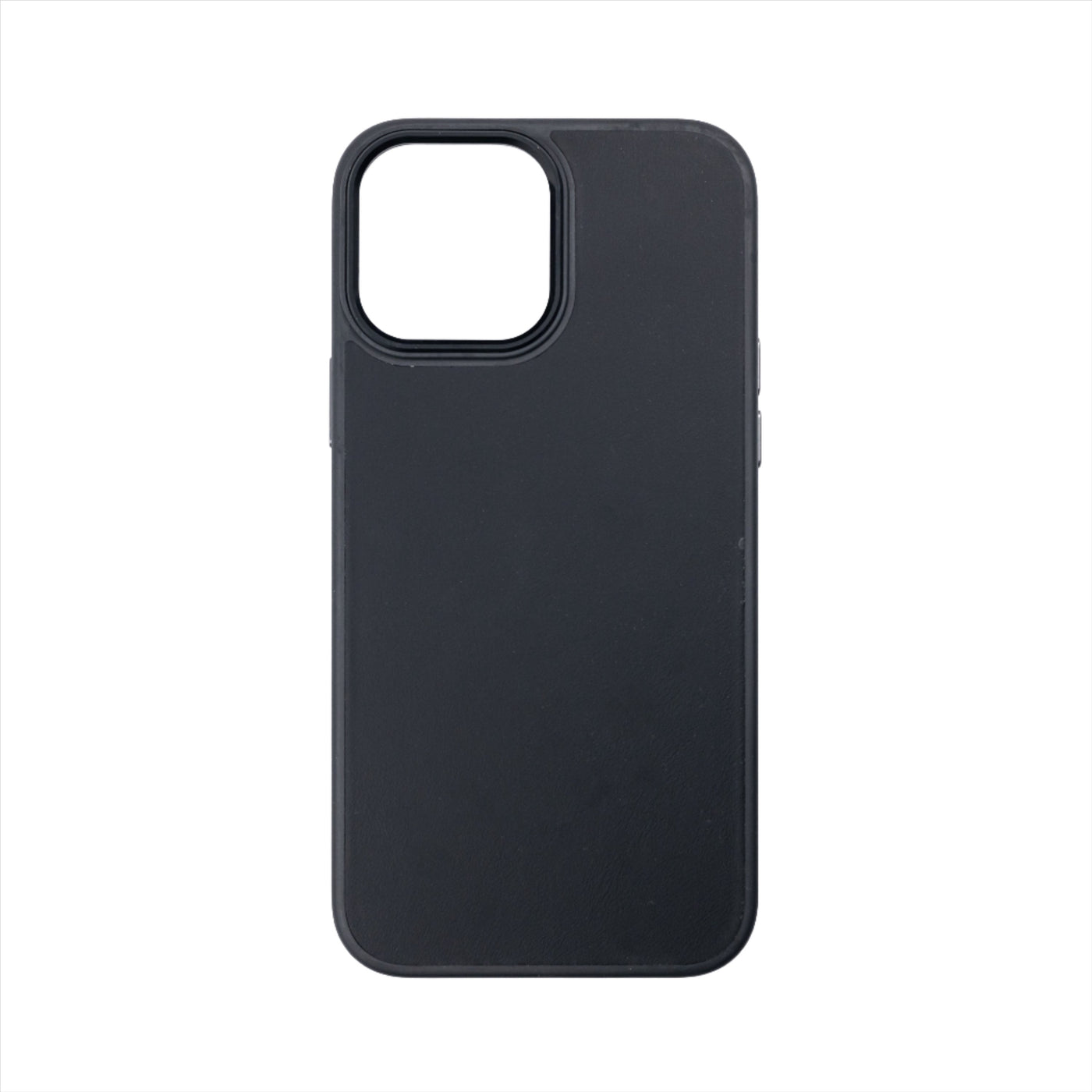 Husa iPhone 13 Pro, Imitatie Piele, Negru