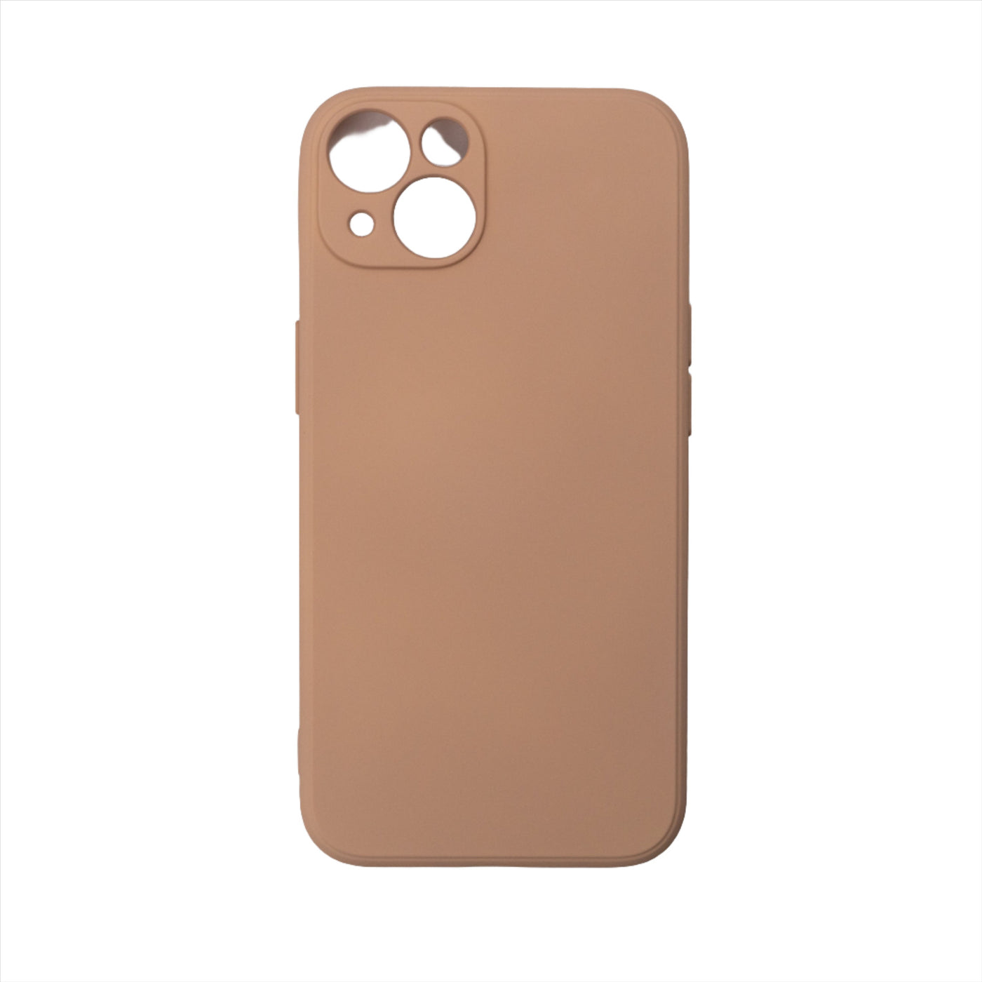 Husa iPhone 14 Plus, Rose Gold, Silicon Soft, Interior Microfibra