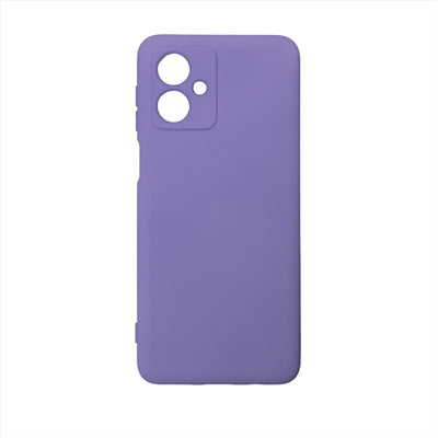 Husa Motorola G54 5G, Mov, Silicon Soft, Interior Microfibra