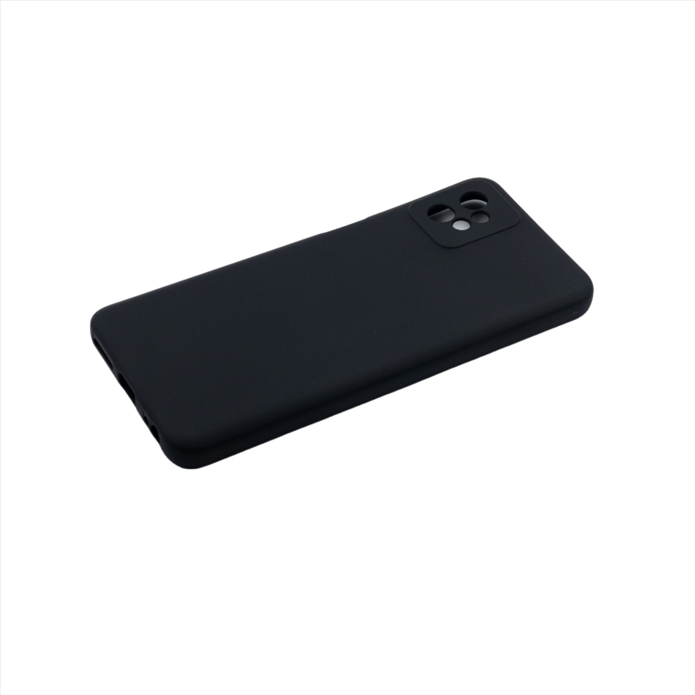 Husa Motorola G32, Negru, Silicon Soft, Interior Microfibra