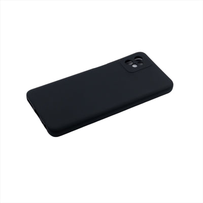 Husa Motorola G32, Negru, Silicon Soft, Interior Microfibra