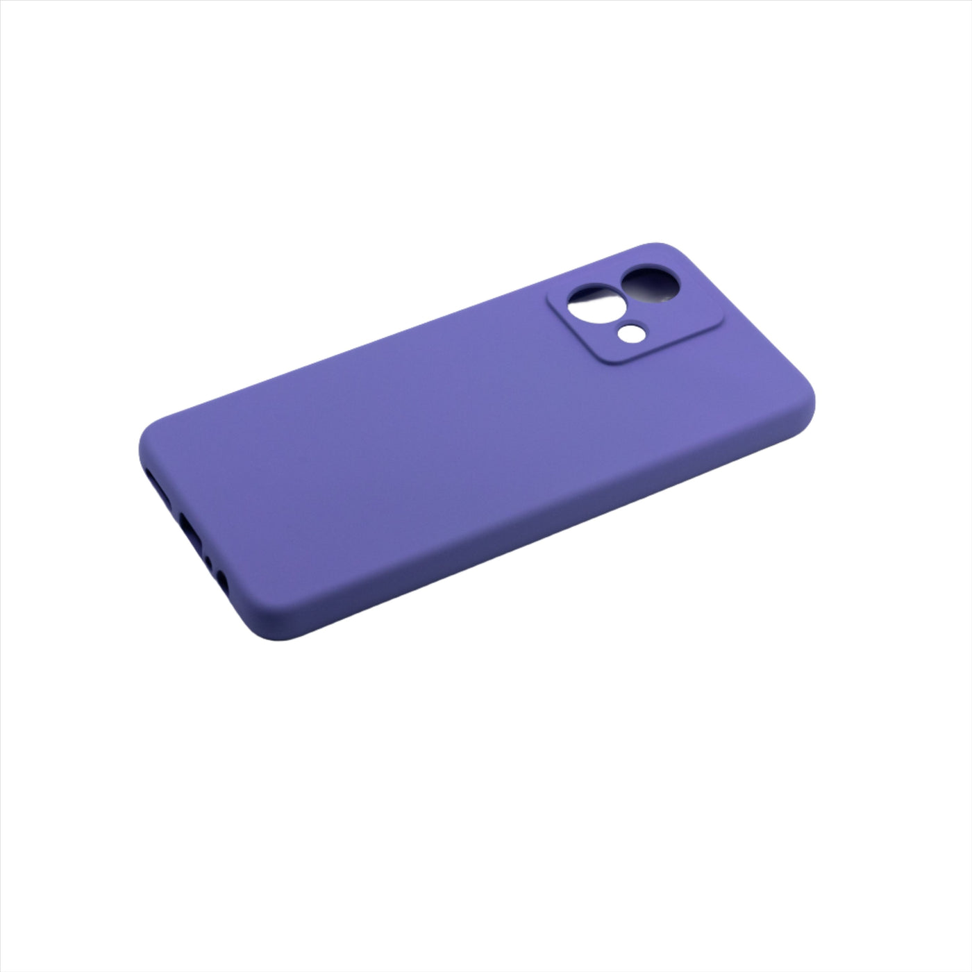 Husa Motorola G84 5G, Mov, Silicon Soft, Interior Microfibra