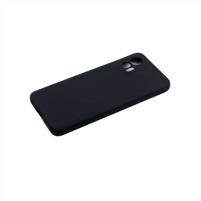Husa Motorola Edge 30 Neo, Negru, Silicon Soft, Interior Microfibra