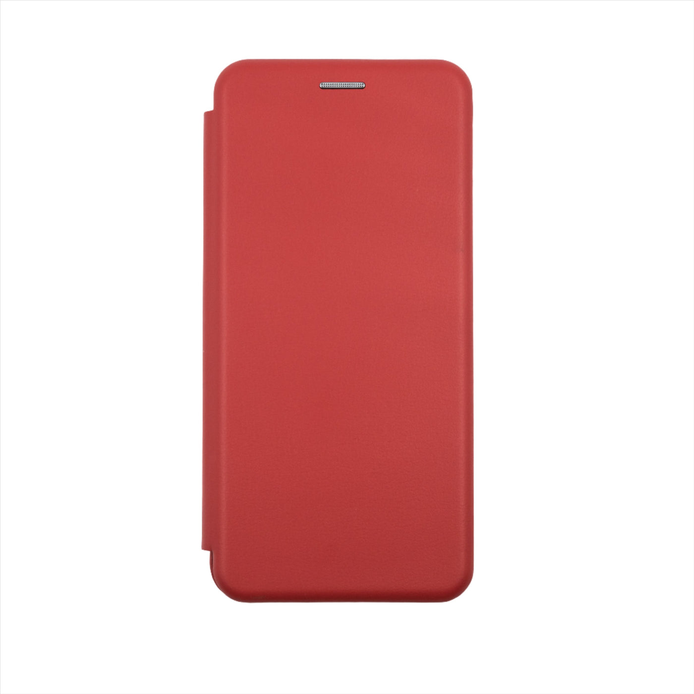 Husa Motorola E13, Rosu, Tip Carte, Imitatie Piele