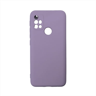 Husa Motorola G30, Mov, Silicon Soft, Interior Microfibra