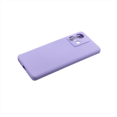 Husa Motorola Edge 40 Neo, Mov, Silicon Soft, Interior Microfibra