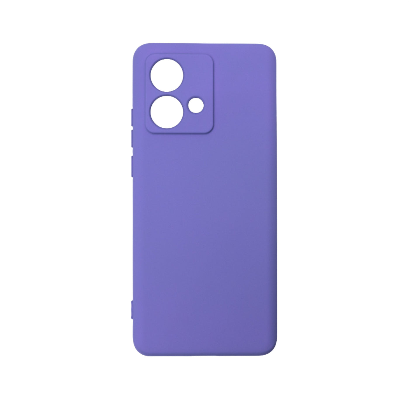 Husa Motorola Edge 40 Neo, Mov, Silicon Soft, Interior Microfibra