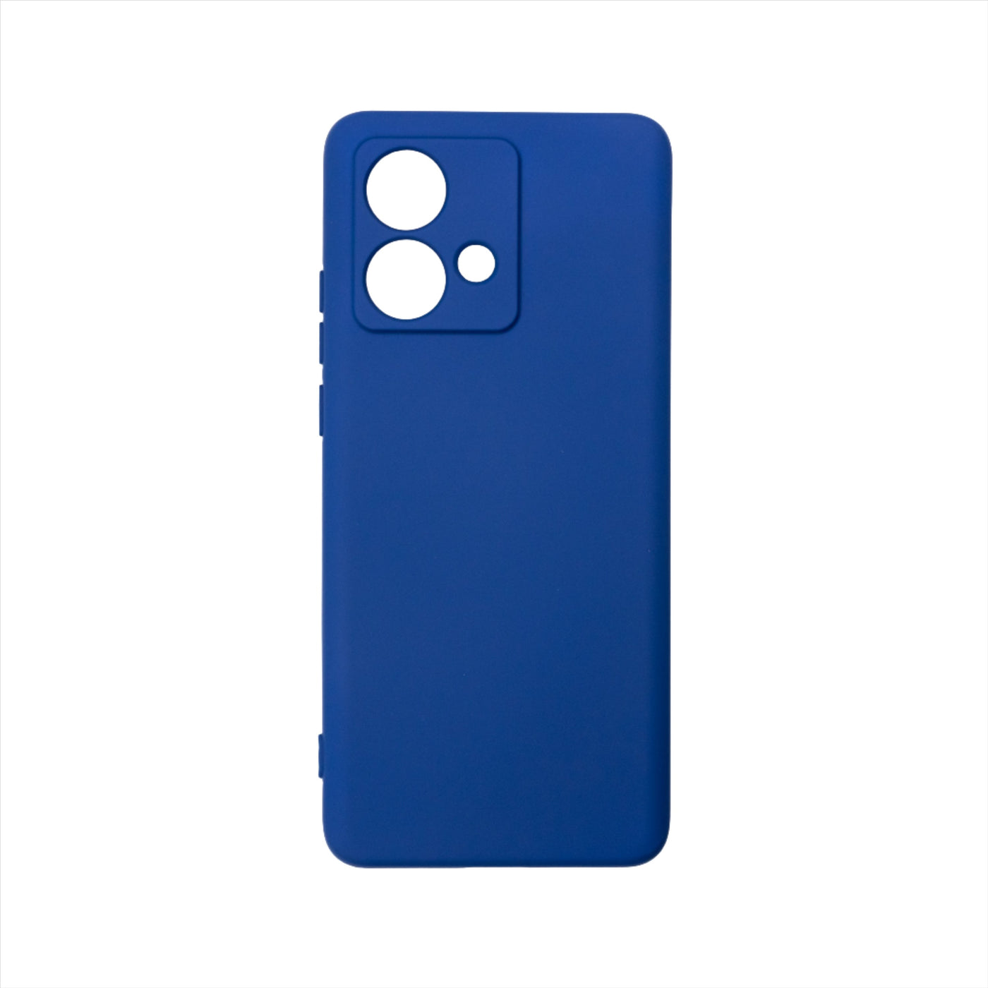 Husa Motorola Edge 40 Neo, Albastru, Silicon Soft, Interior Microfibra