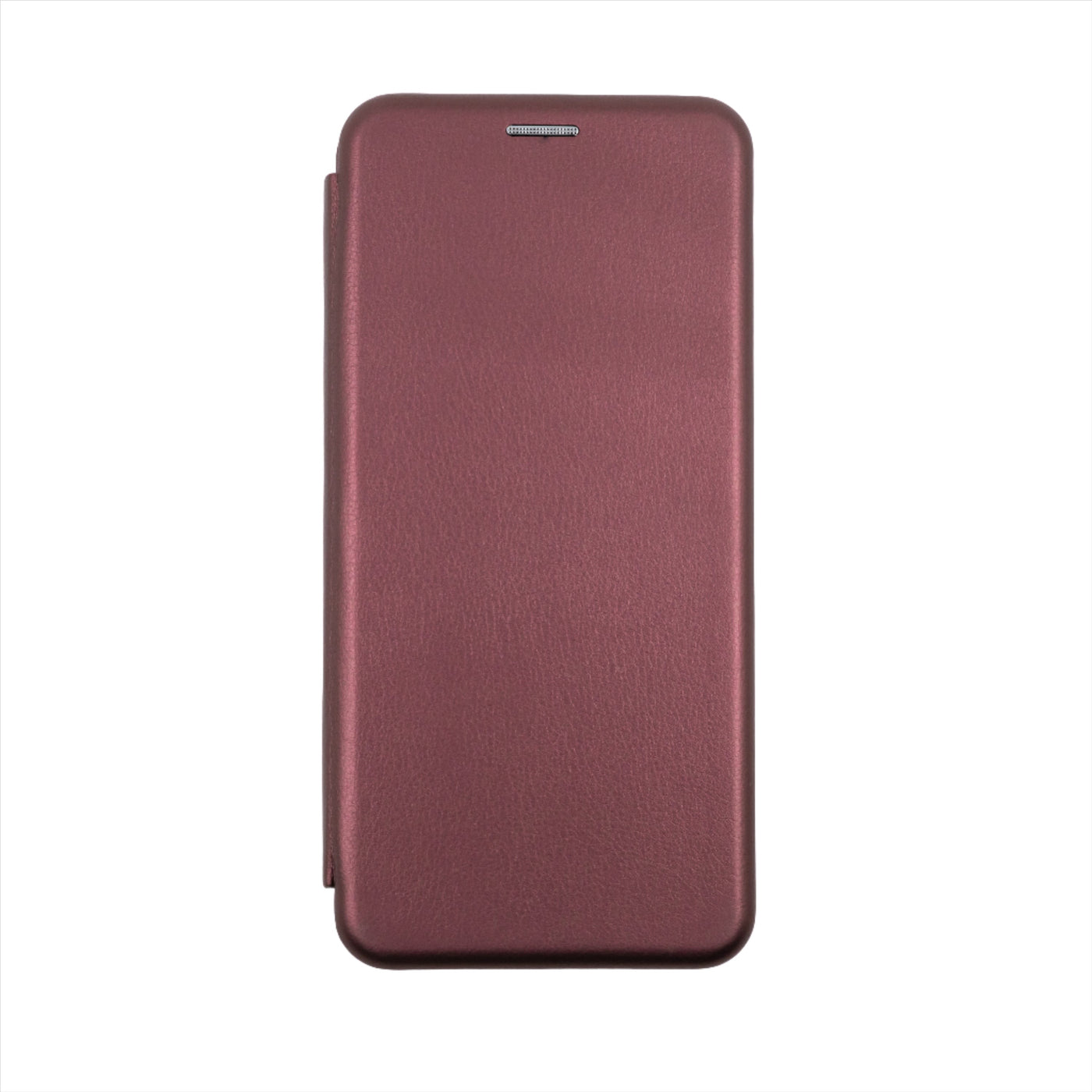 Husa Motorola E20, Visiniu, Tip Carte, Imitatie Piele
