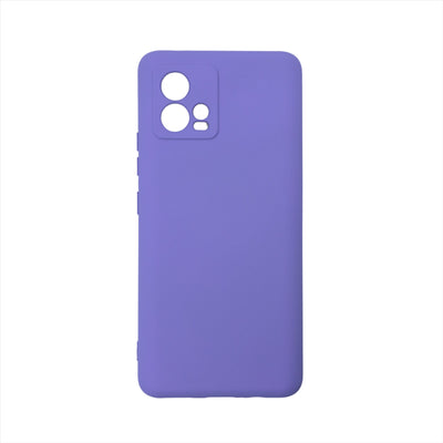 Husa Motorola G72, Mov, Silicon Soft, Interior Microfibra