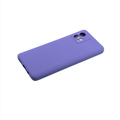 Husa Motorola G72, Mov, Silicon Soft, Interior Microfibra