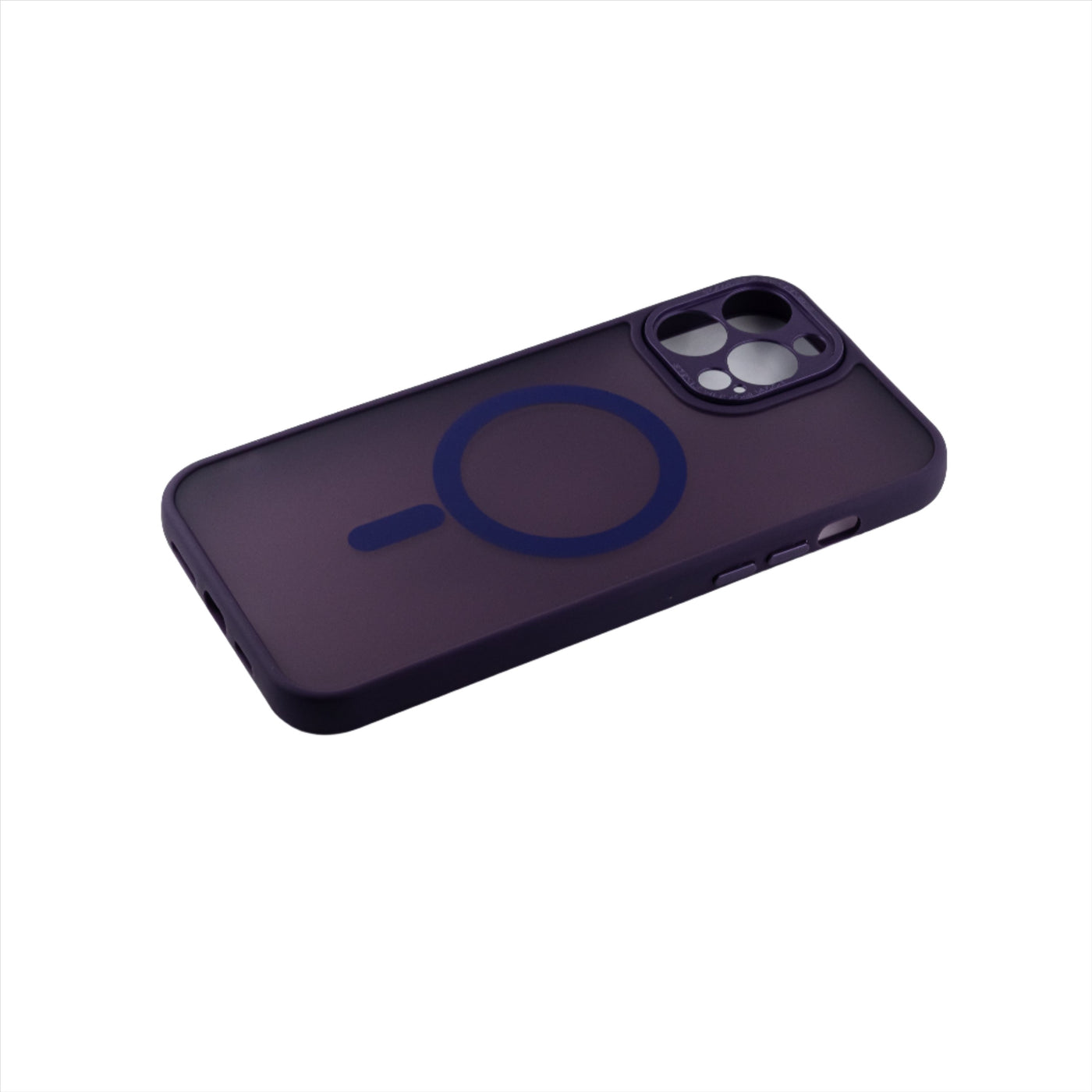 Husa iPhone 13 Pro Max, Violet, Silicon Mat, TPU