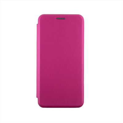 Husa Samsung A20e, Roz, Tip Carte, Imitatie Piele