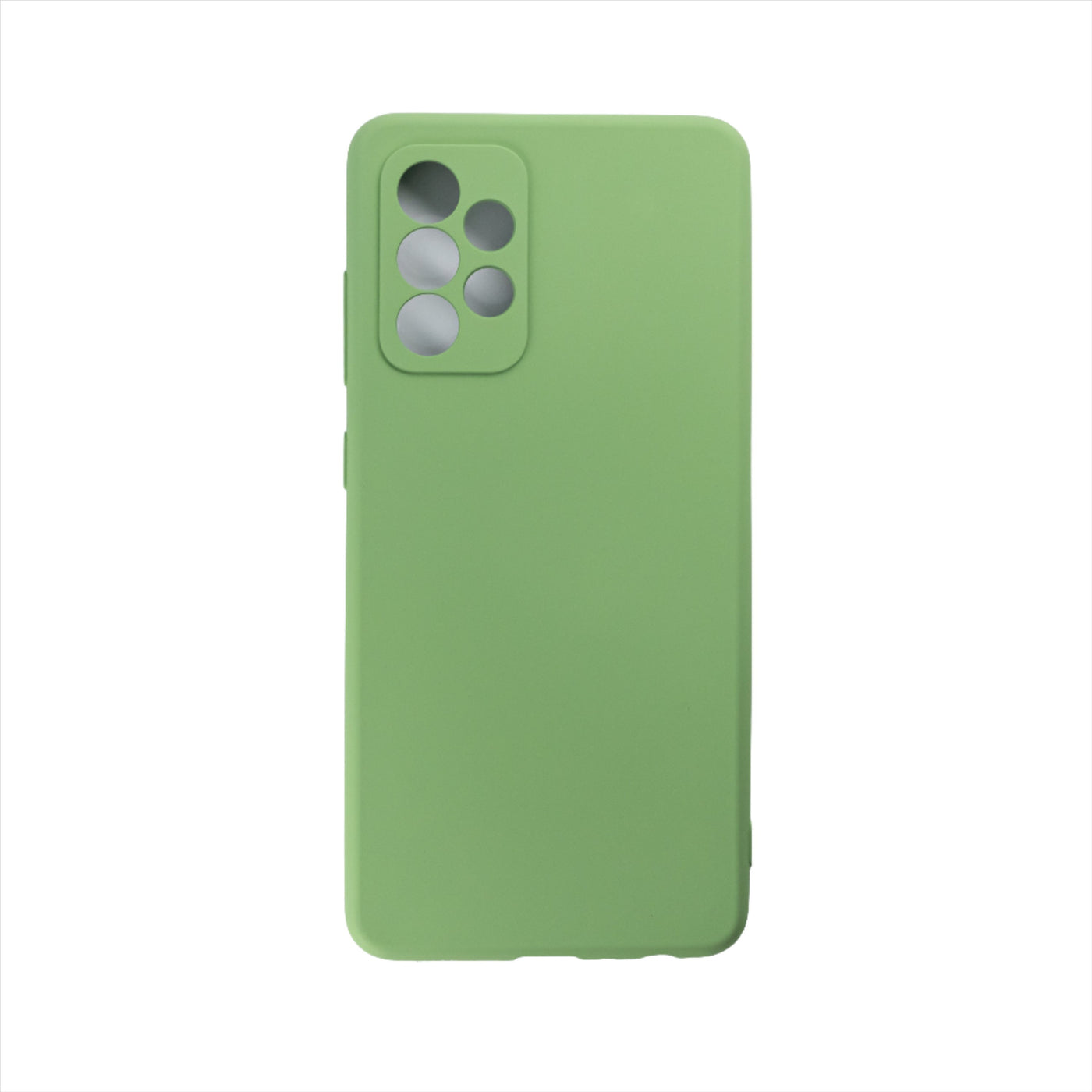 Husa  Samsung A53, Verde, Silicon Soft, Interior Microfibra