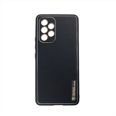 Husa Samsung A53 5G, Negru, Imitatie Piele