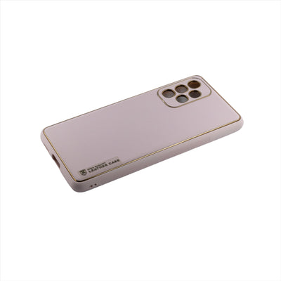 Husa Samsung A53 5G, Roz, Imitatie Piele